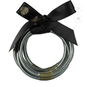 Buddah Girl Graphite All Weather Bangles